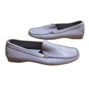 Tod’s Purple Square Toe Driving Loafers Size 7 Women’s